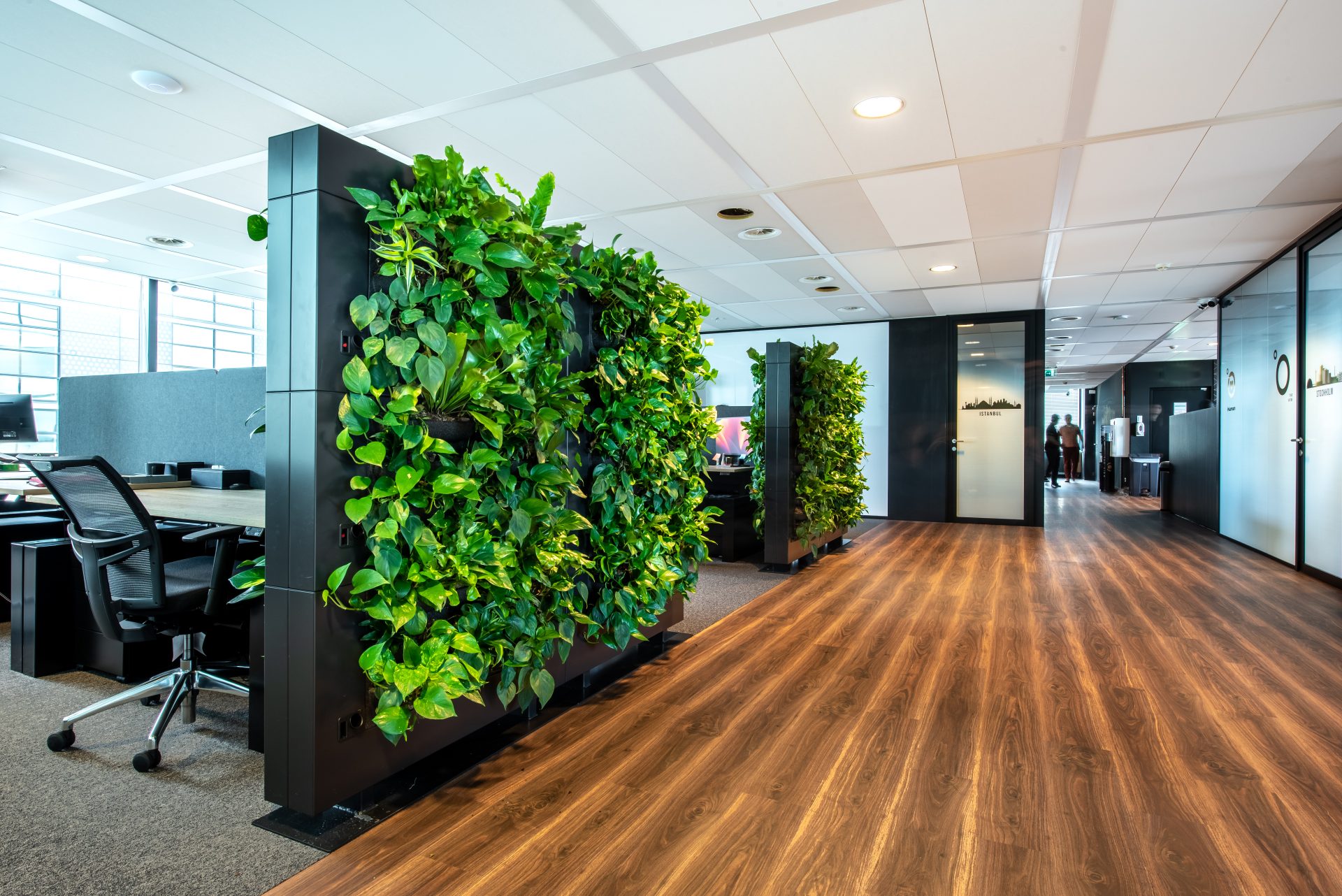 Groene werkomgeving
