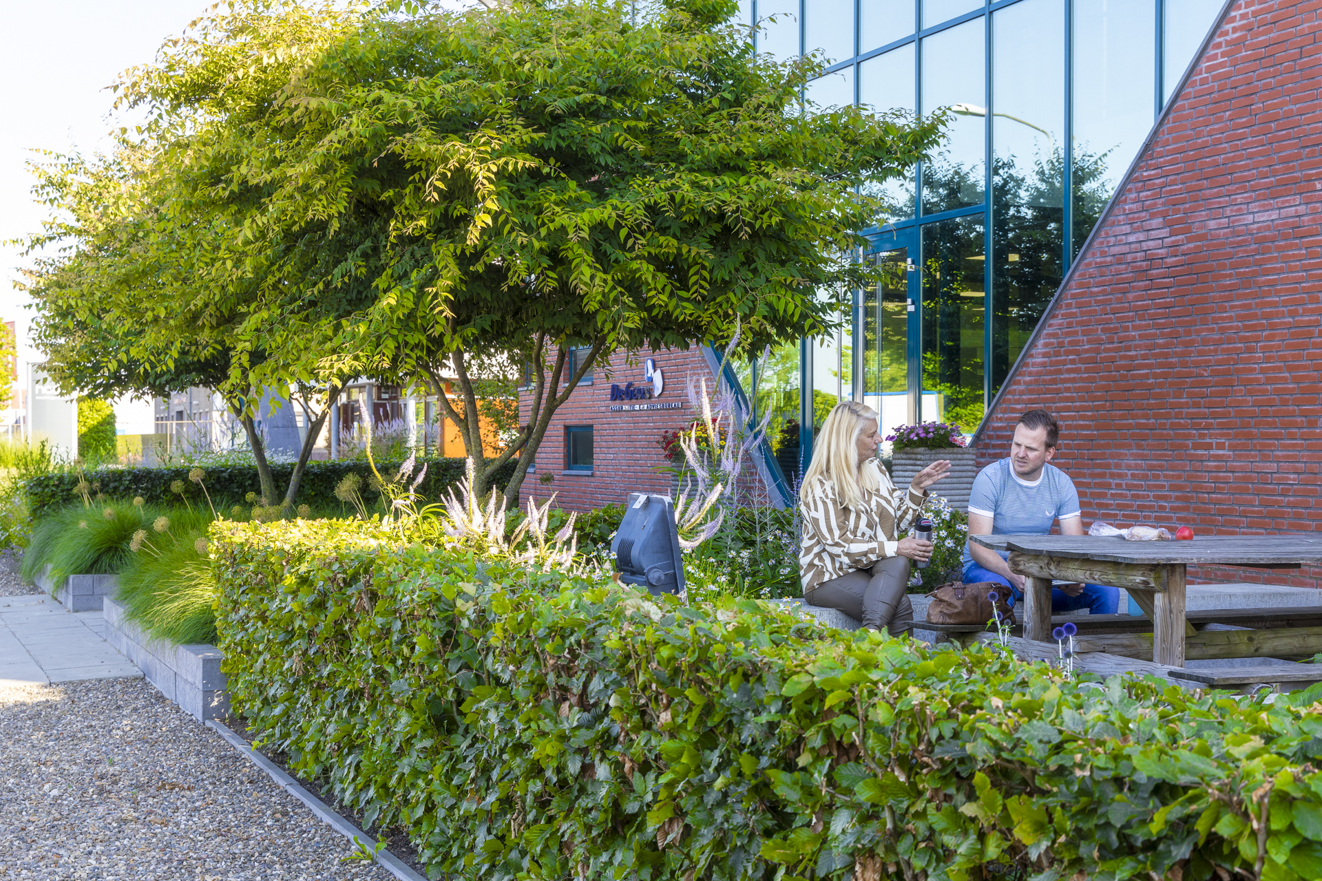 Ontspannen in het Groen: zo verhoogt een groene pauzeplek werkgeluk en productiviteit